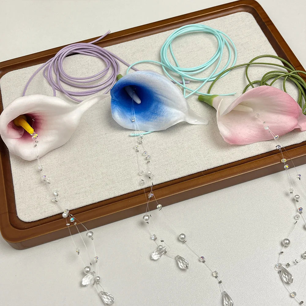 Floral Choker Necklace