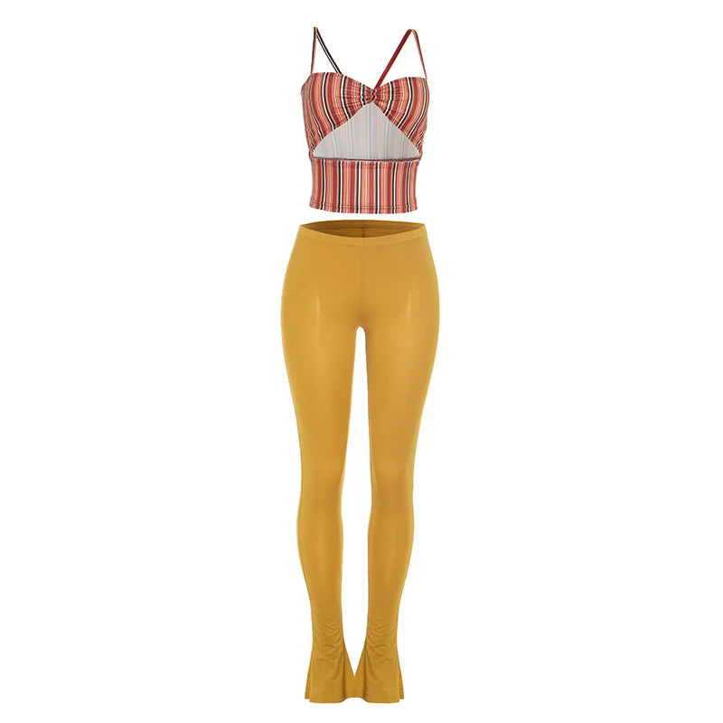 Kenia Flare Pants Set