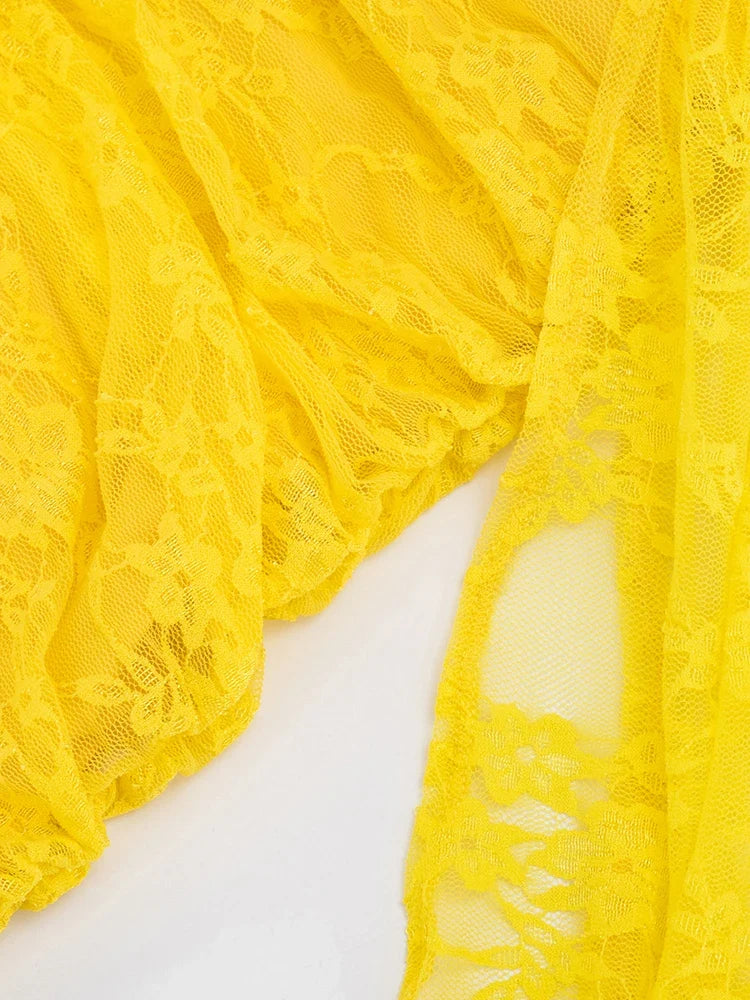 Lili Mesh Tassel Dress