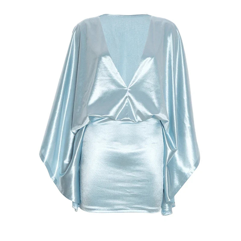 Classic Satin Mini Dress