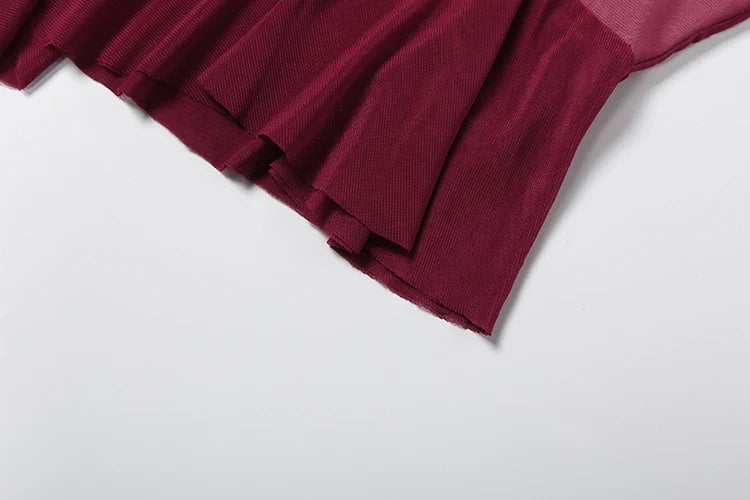 Lauren Ruffle Hem Dress