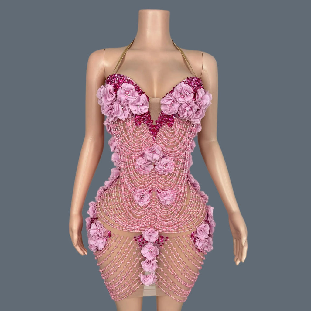 Bloom Pearl Mini Dress
