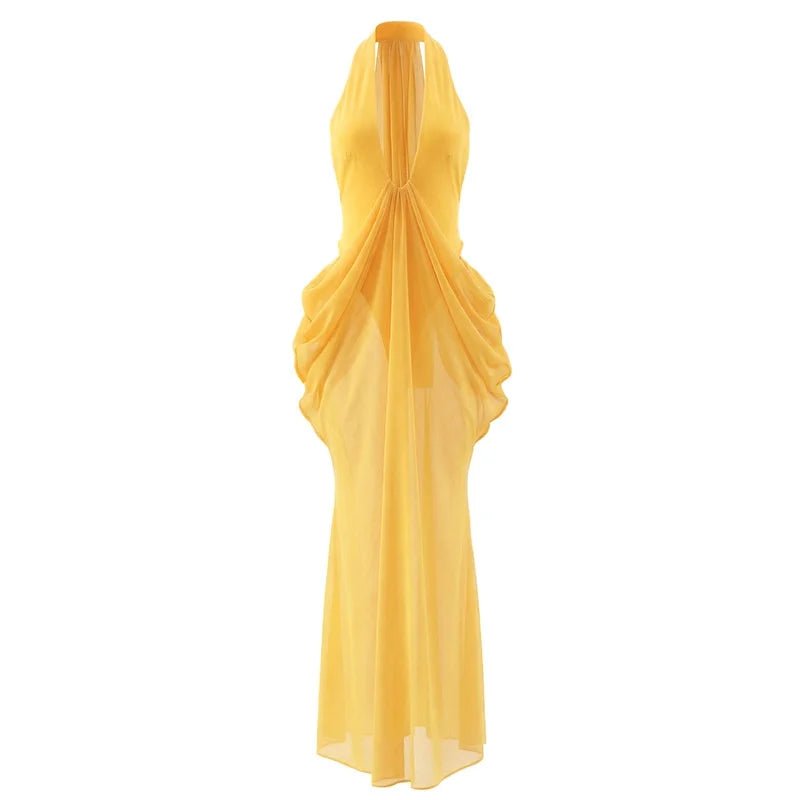 Adanua Elegant Maxi Dress