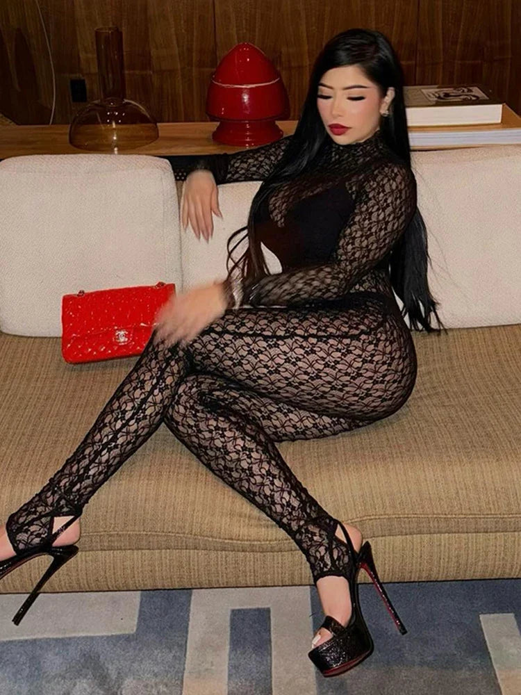 Lia Mesh Jumpsuit