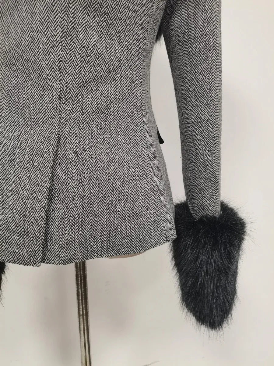 Margarete Fur Blazer