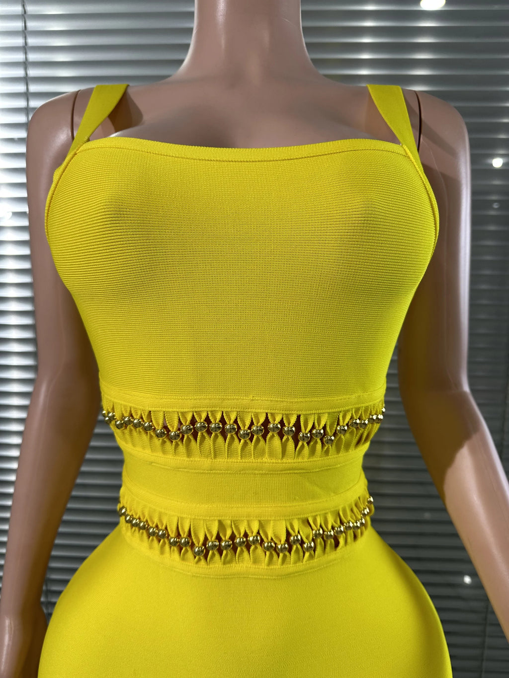 Joselle Tassel Bodycon Bandage Dress