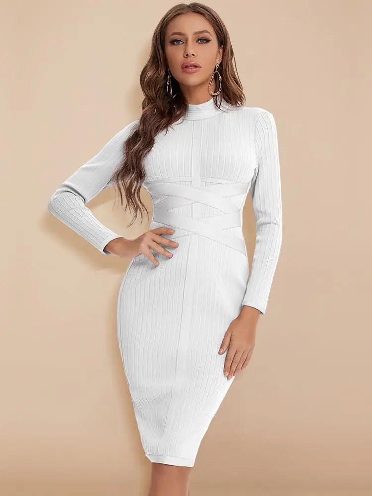 Kenya Bandage Midi Dress