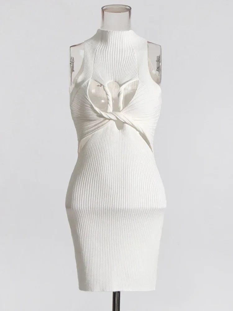 Dearra Knit Mini Dress