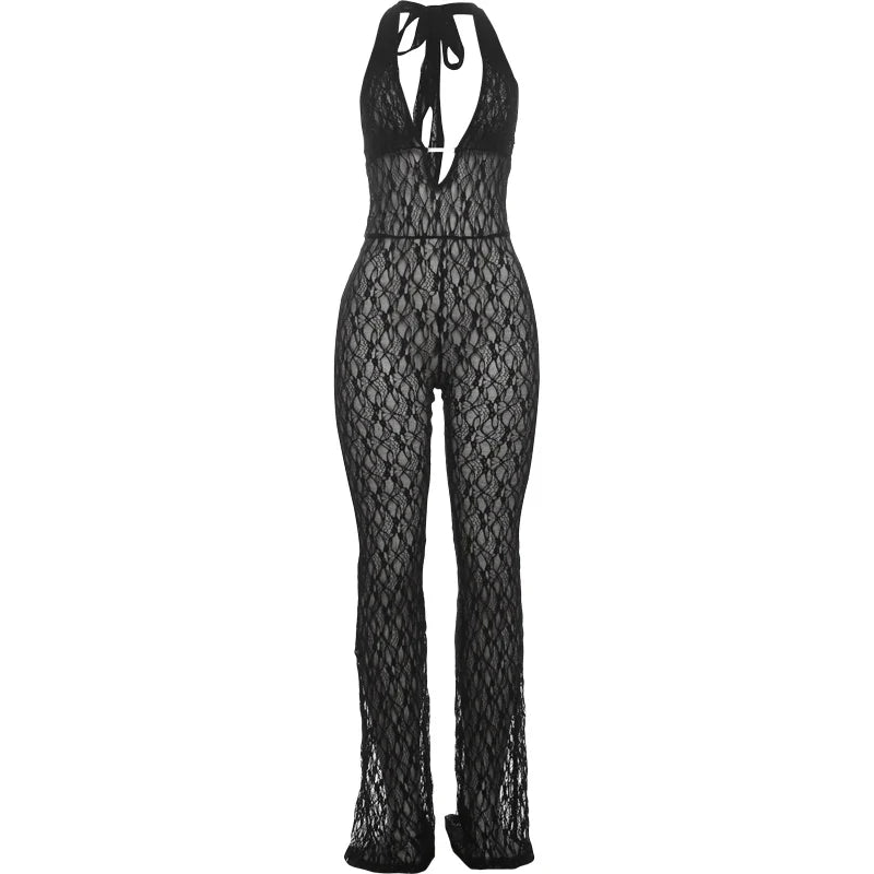 Ali Mesh Jumpsuit