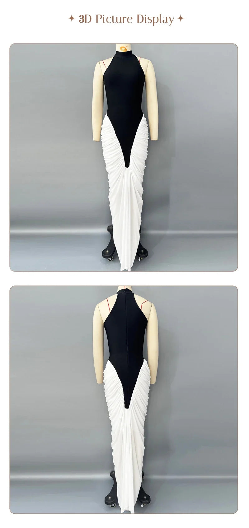 Lorie Ruched Bandage Maxi Dress