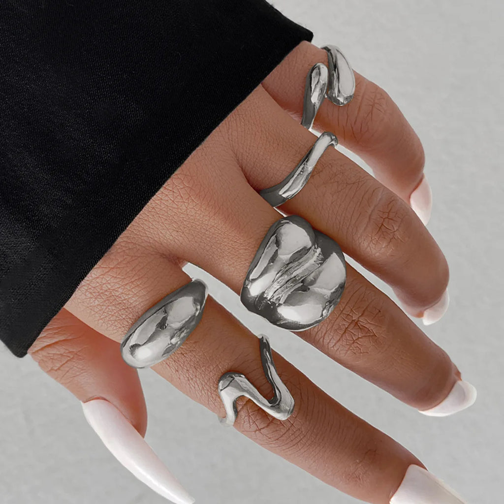 15Pcs Retro Boho Rings Set