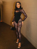 Miya Mesh Jumpsuit