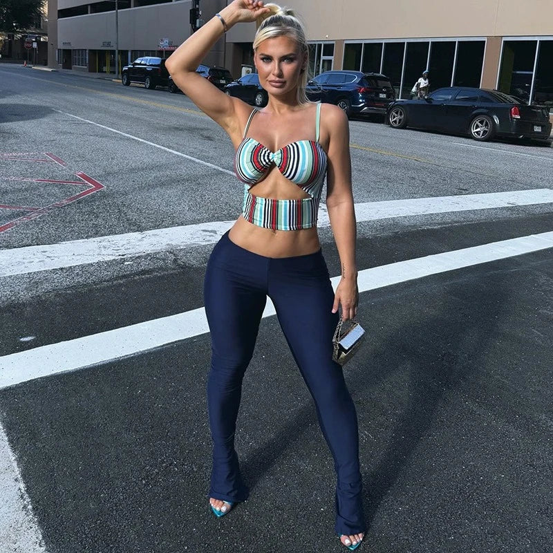 Kenia Flare Pants Set