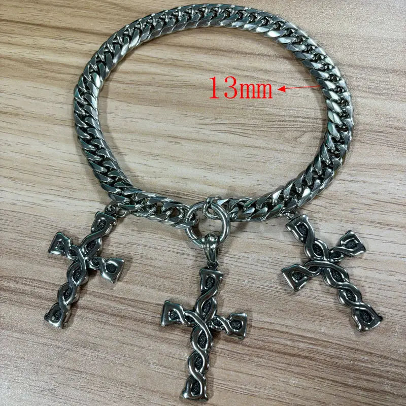 Cross Pendant Choker