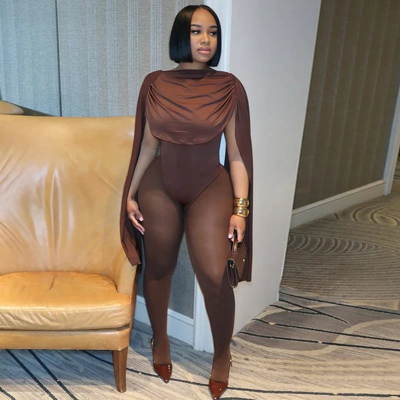 Anie Ruched Jumpsuit