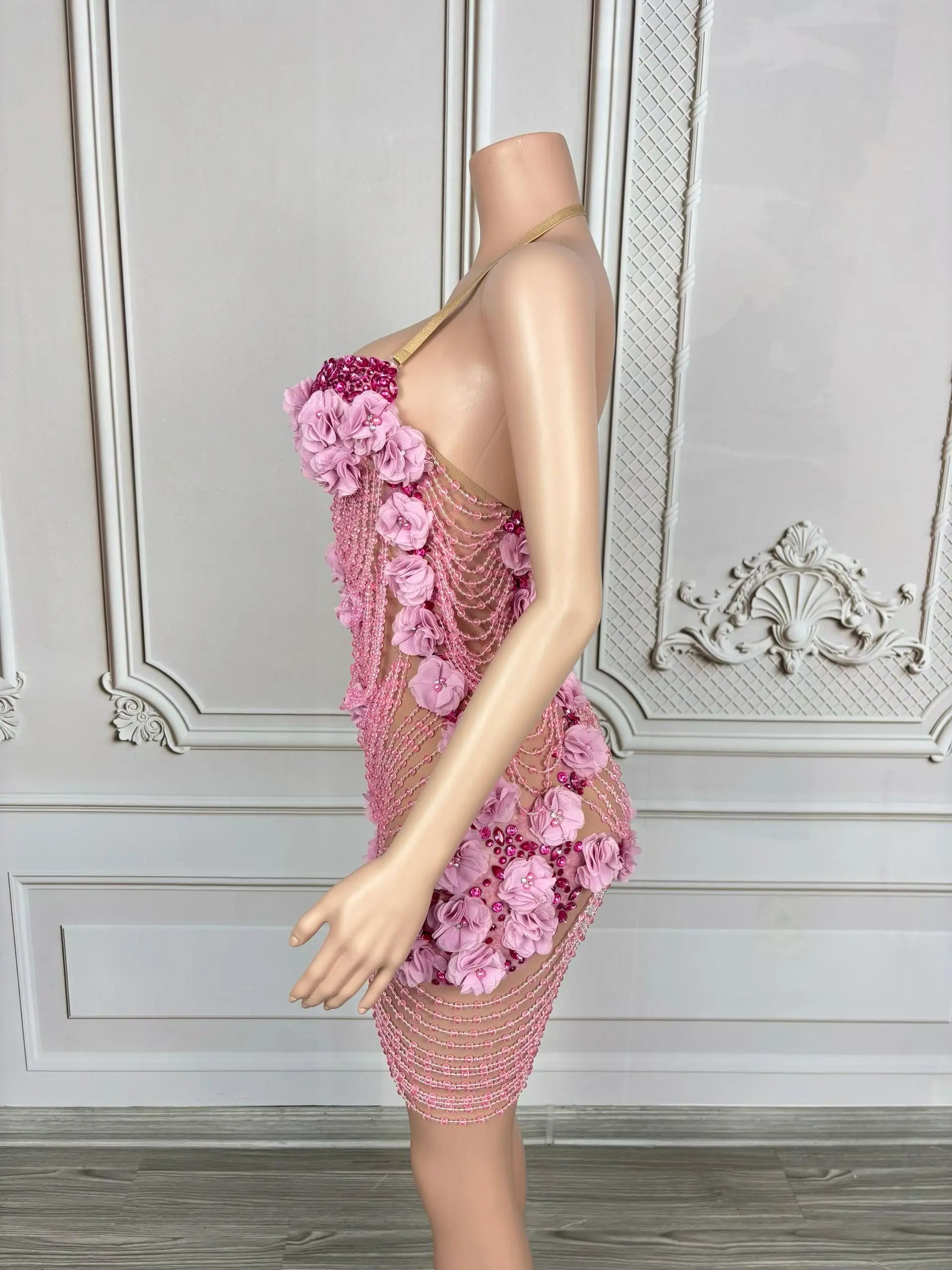 Bloom Pearl Mini Dress