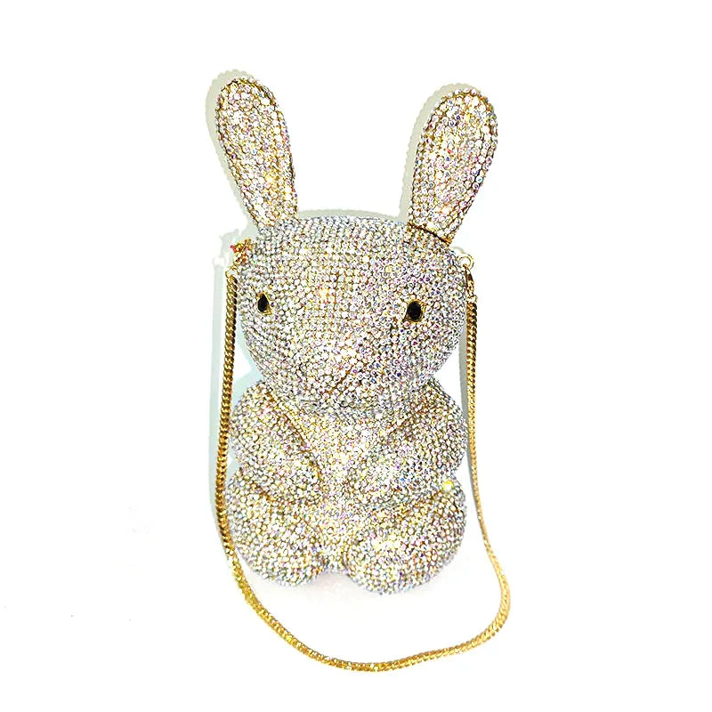 Bunny Diamond Clutch Bag