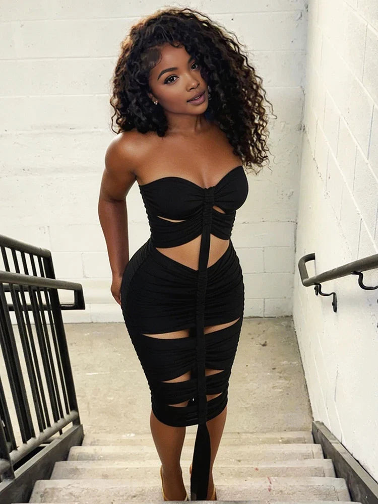 Charlotte Ruched Dress