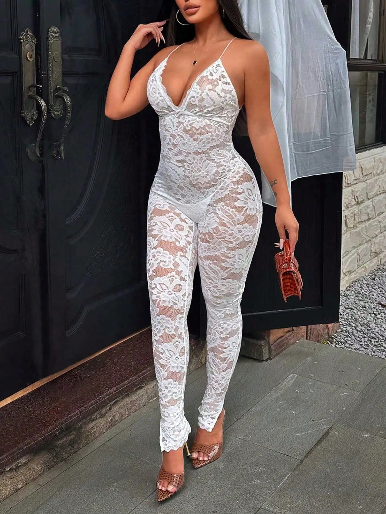 Alisha Mesh Jumpsuit