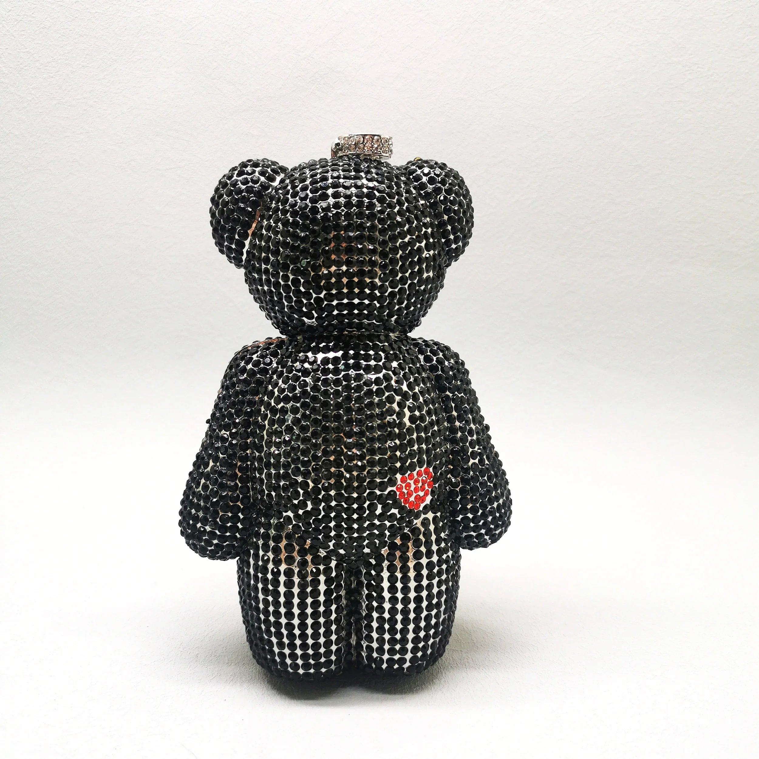 Mini Bear Diamond Clutch Bag