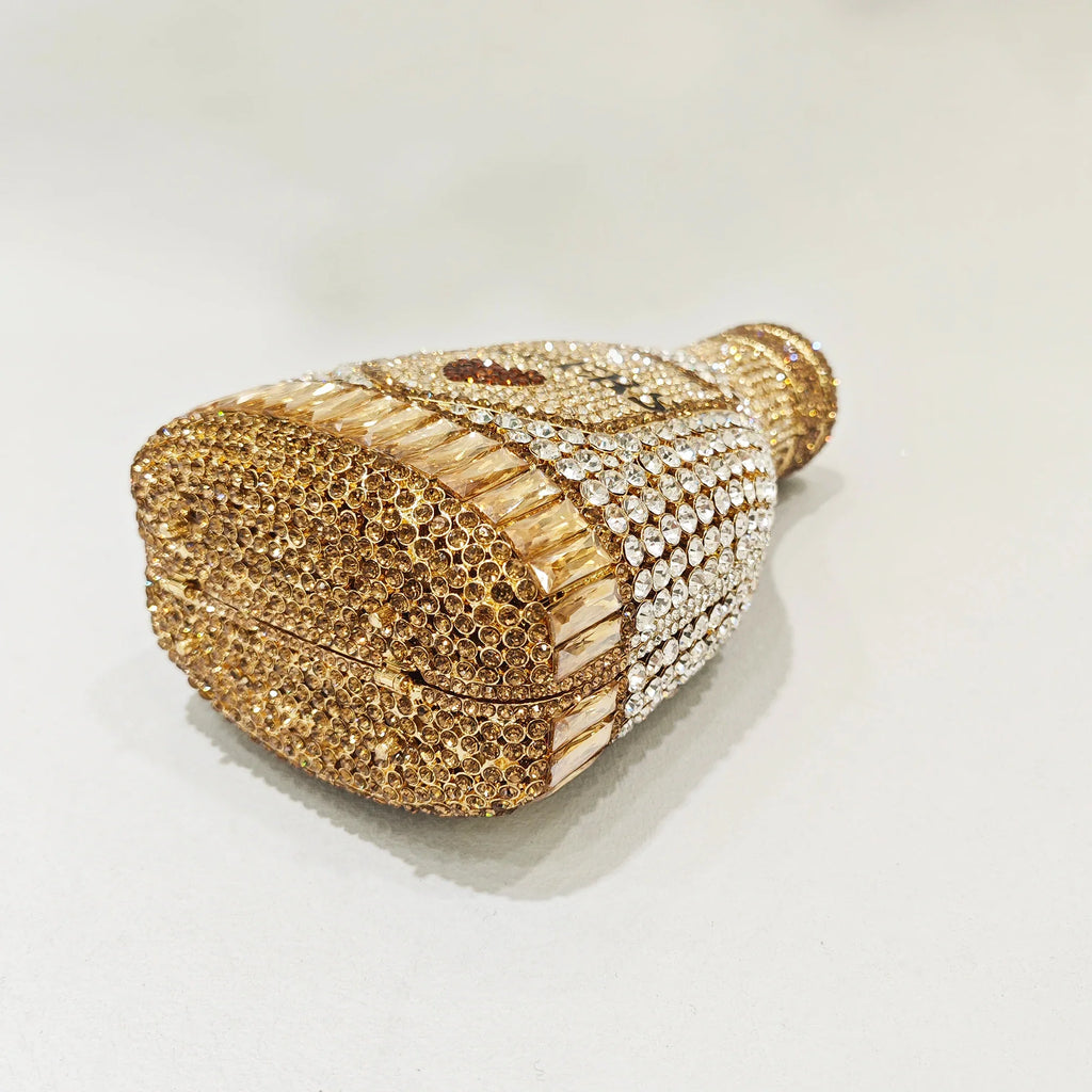 Cheers Crystal Clutch Purse