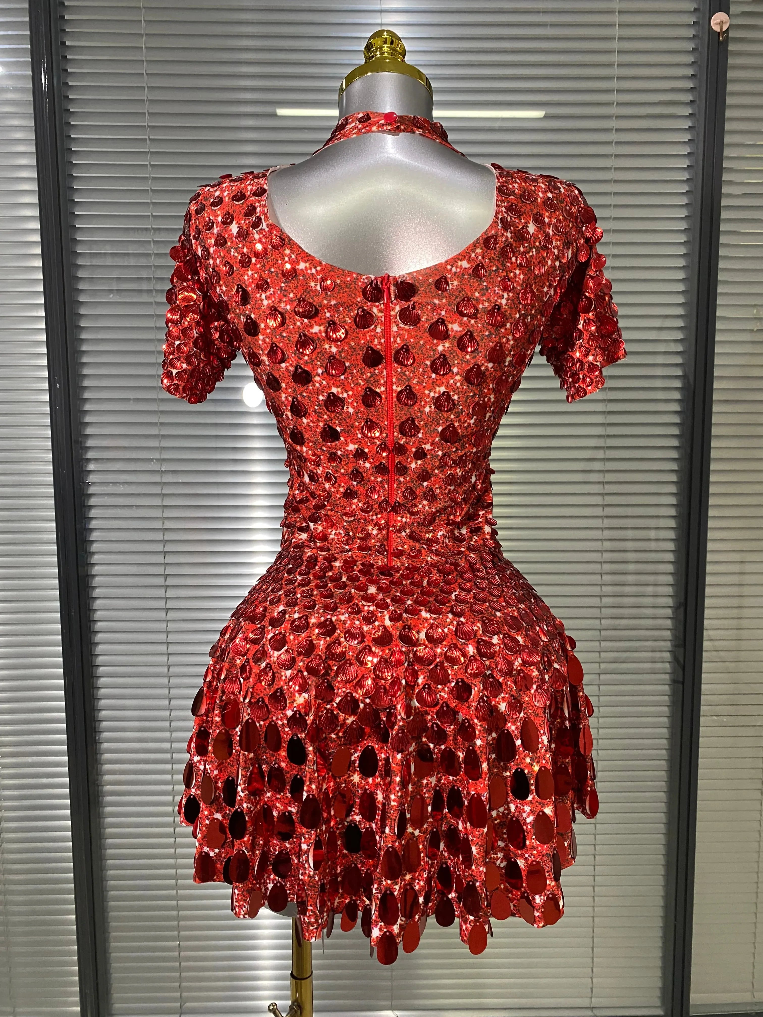 Life Of The Party Sequins Dress
