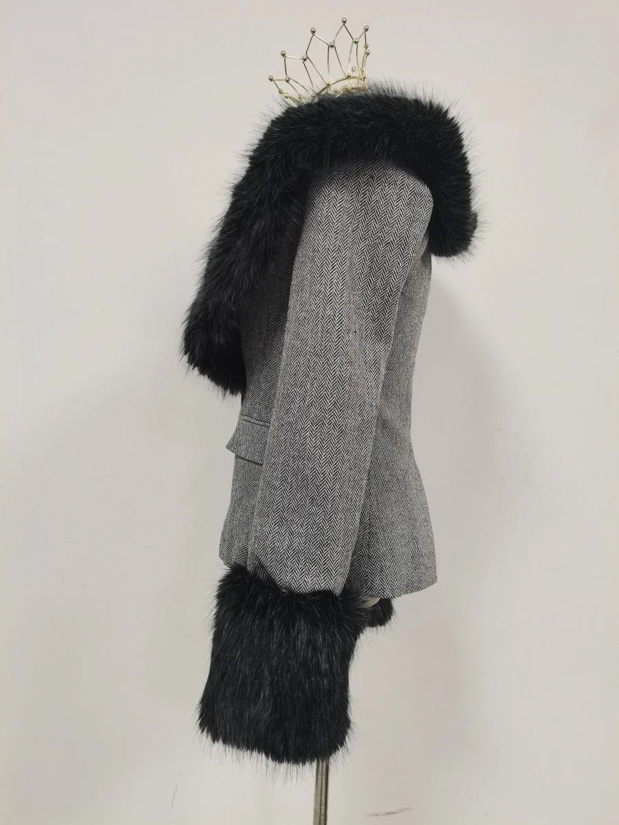 Margarete Fur Blazer