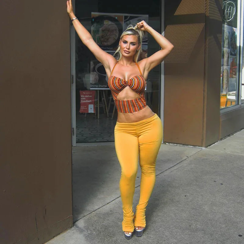 Kenia Flare Pants Set