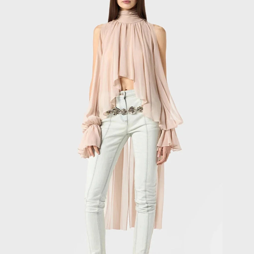 Kathryn Sheer Blouse