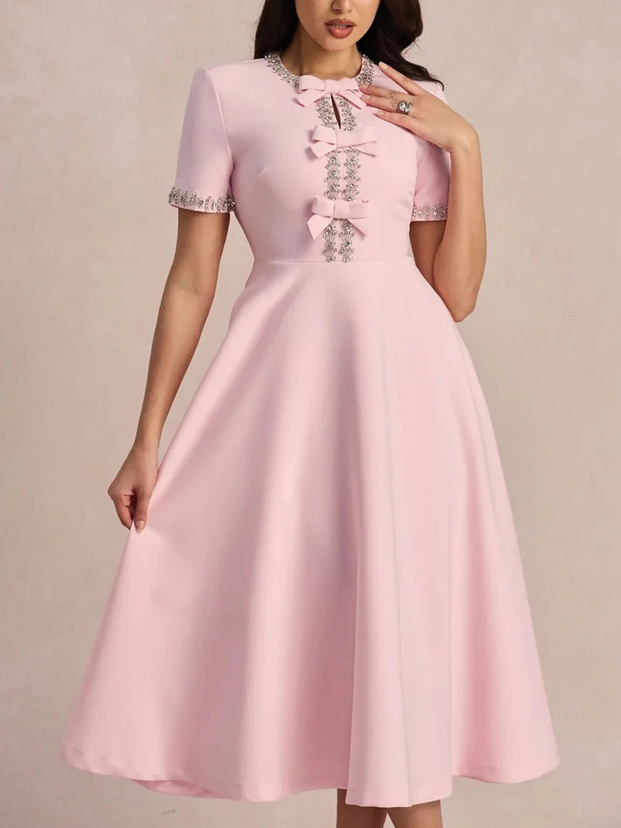 Mailka Elegant Midi Dress