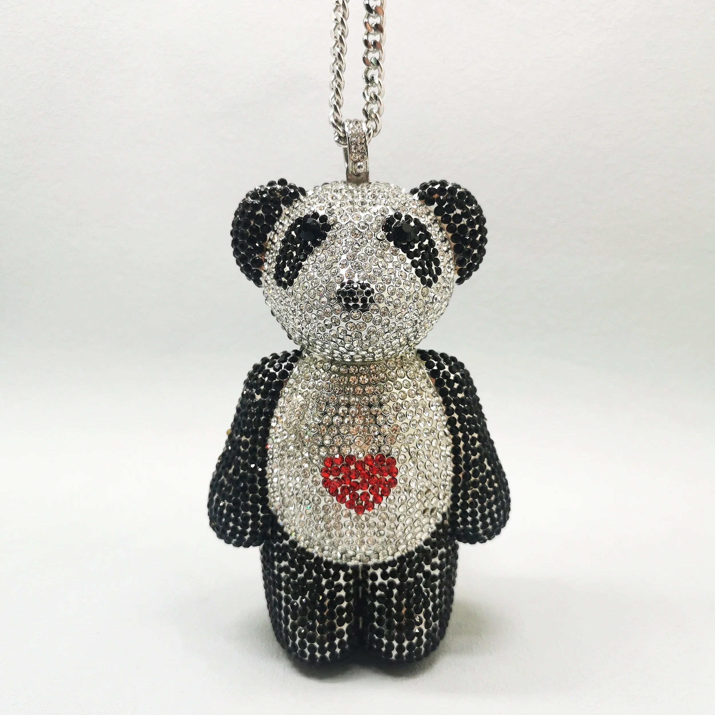 Mini Bear Diamond Clutch Bag