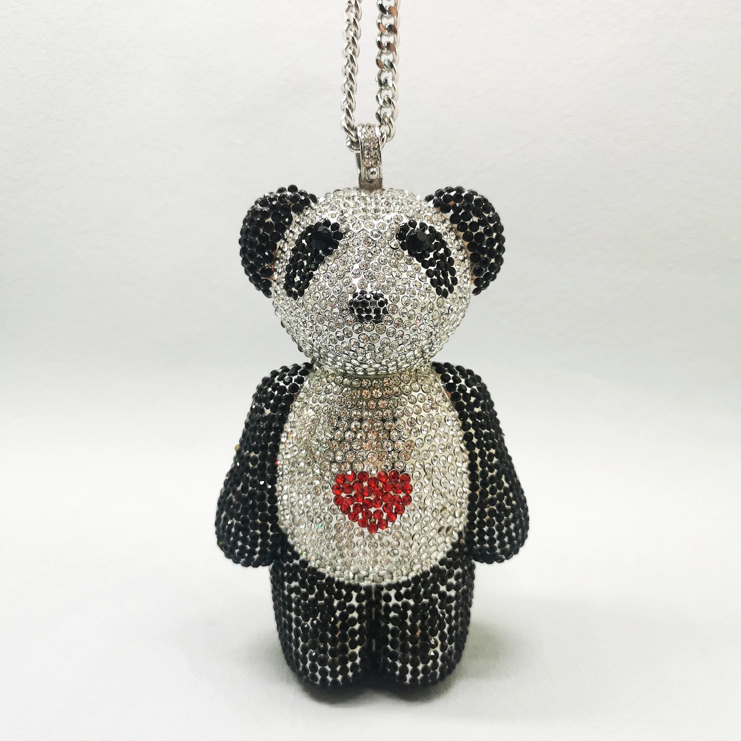 Mini Bear Diamond Clutch Bag