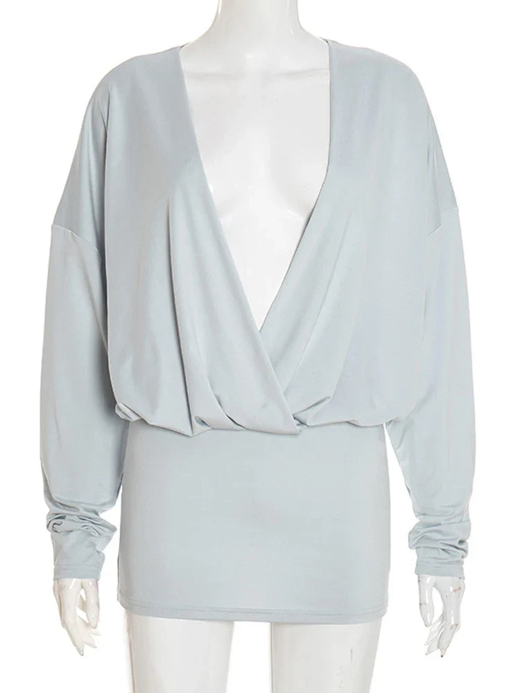 Nellie Ruched Mini Dress