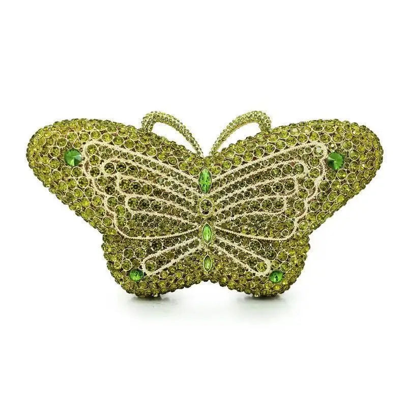 Luxury Butterfly Rhinestone Bag