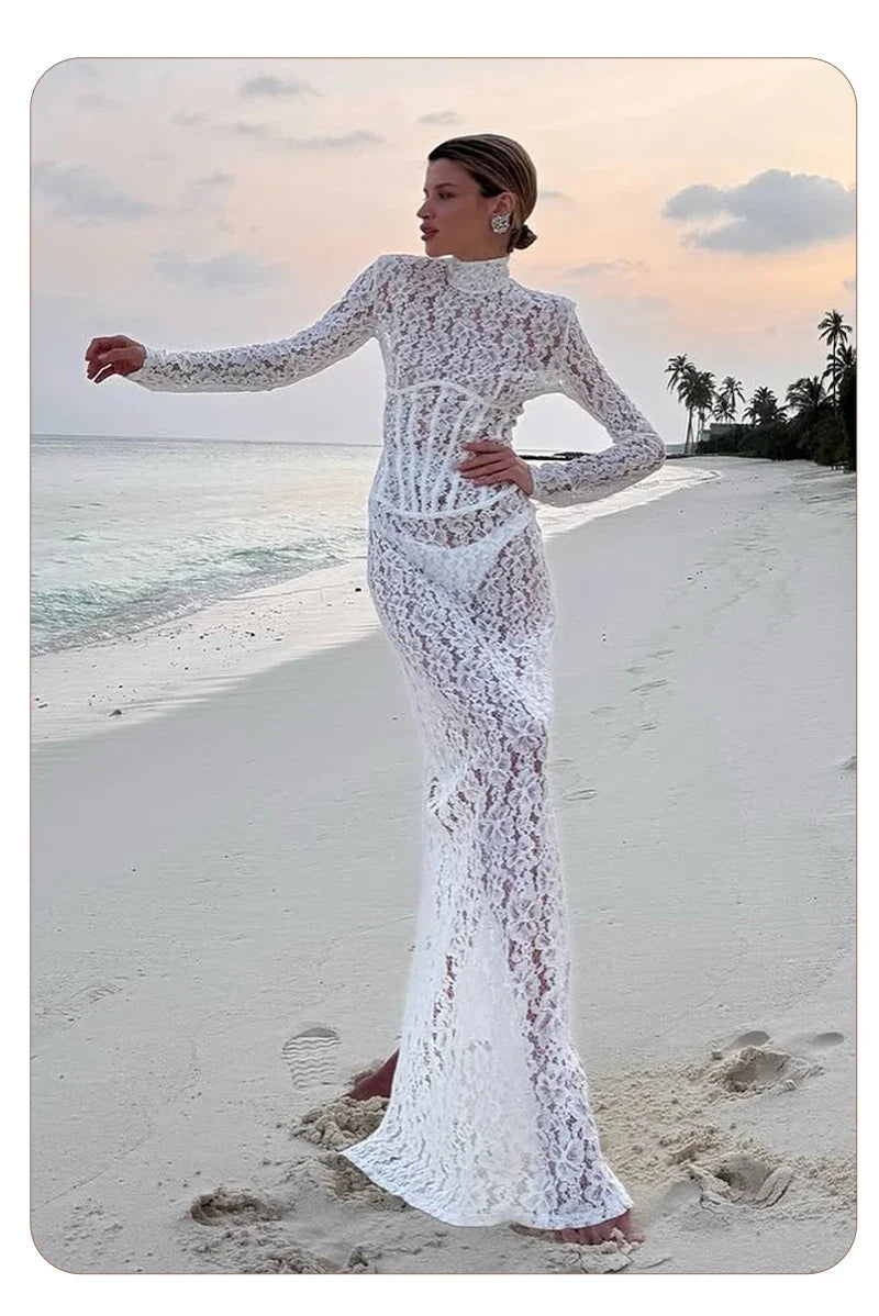 Eleeza Corset Maxi Dress