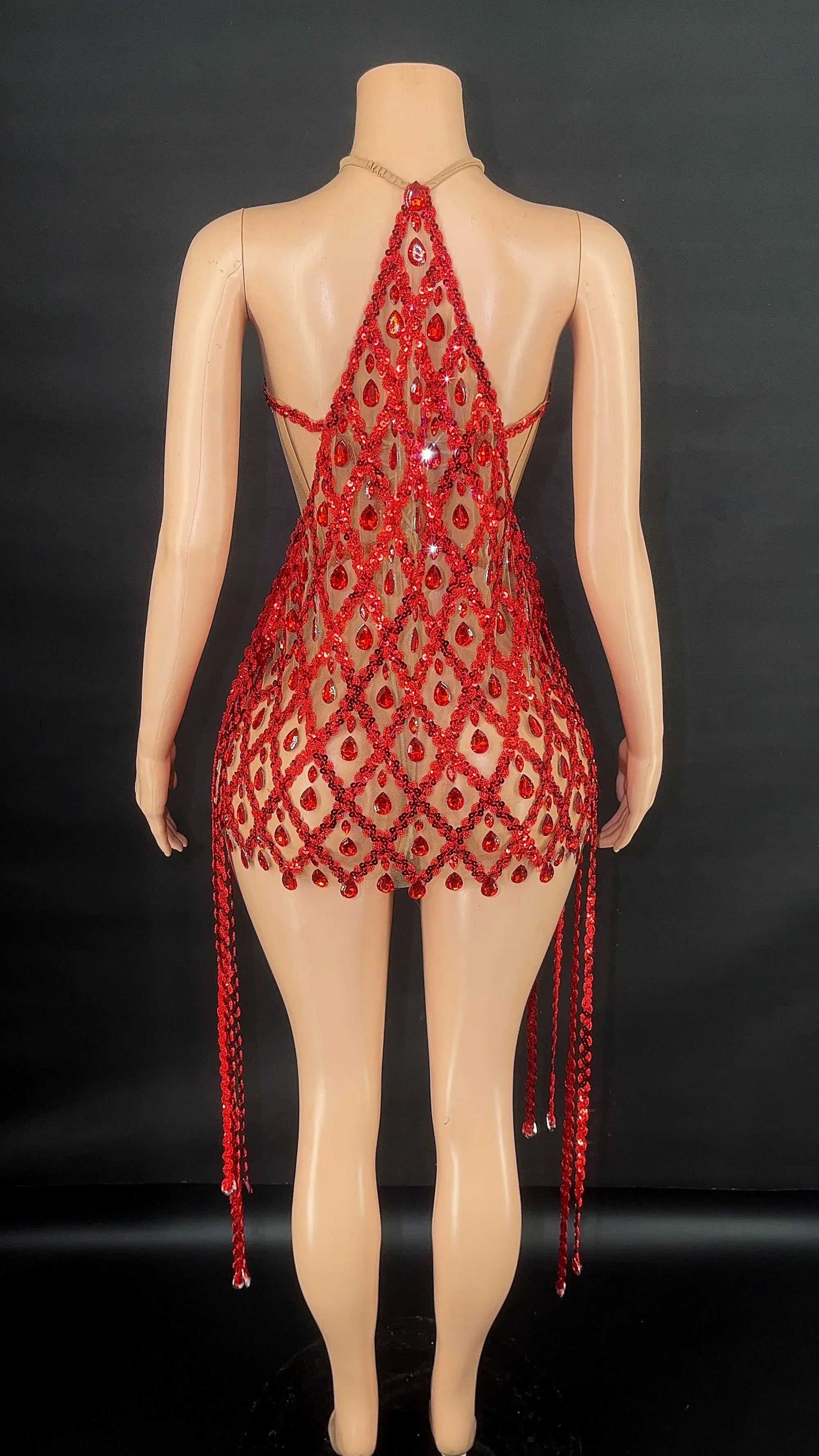 Diamonds In The Sky Mini Dress Set