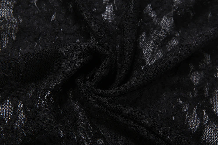 Kara Mesh Mid Skirt Set