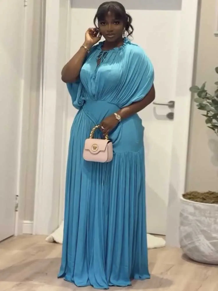 Chtistina Draped Maxi Dress