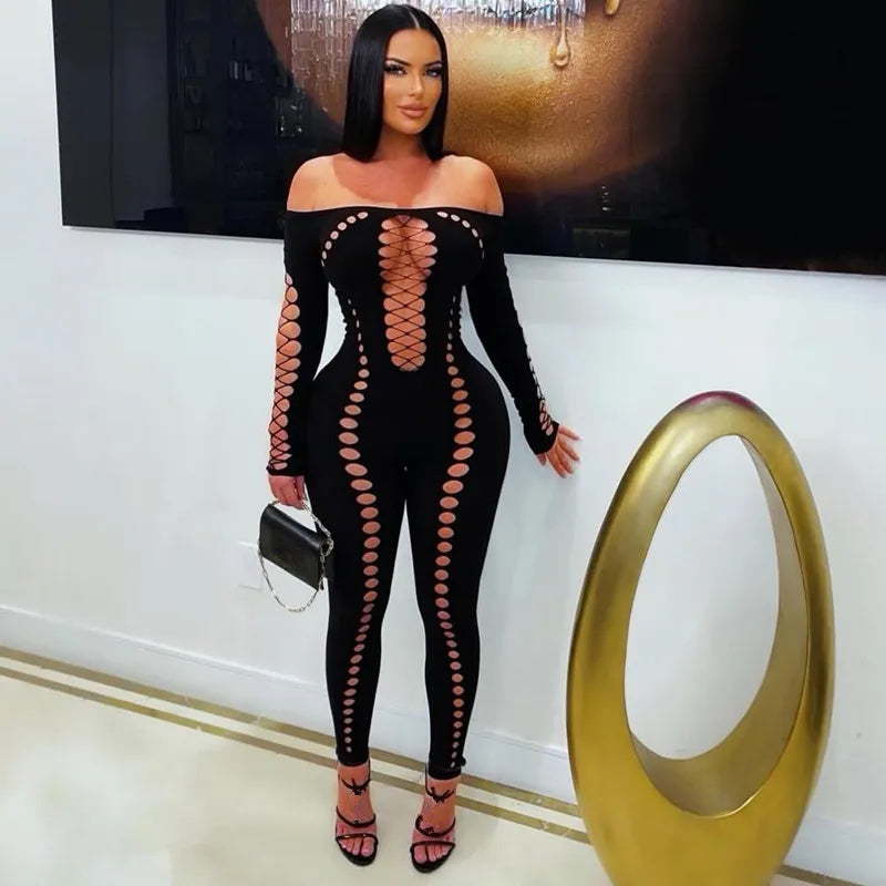 Karin Mesh Jumpsuit
