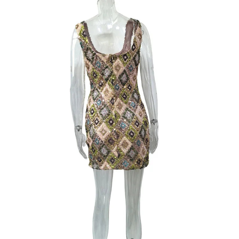 A Toi Sequin Mini Dress