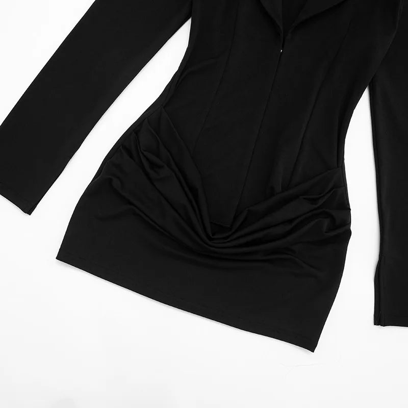 Mikayla Pleated Mini Dress