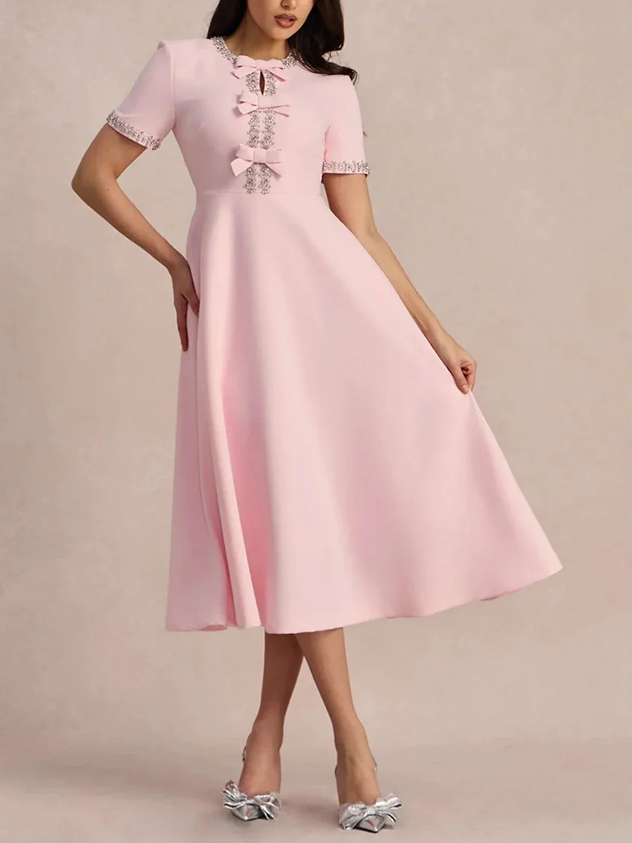 Mailka Elegant Midi Dress