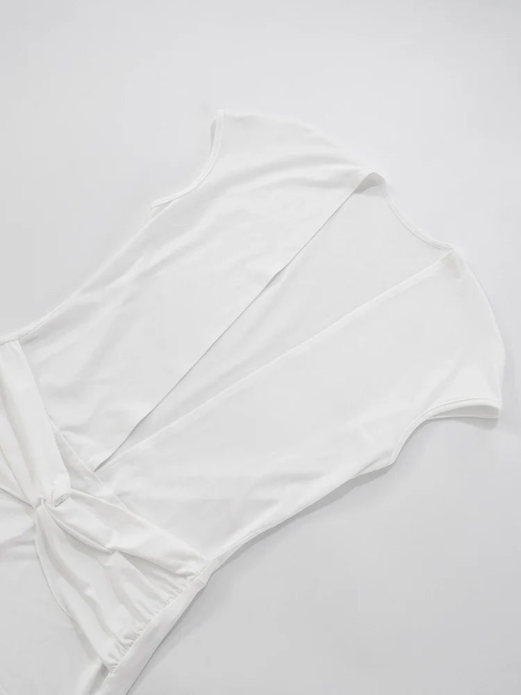 Elliana Ruched Romper