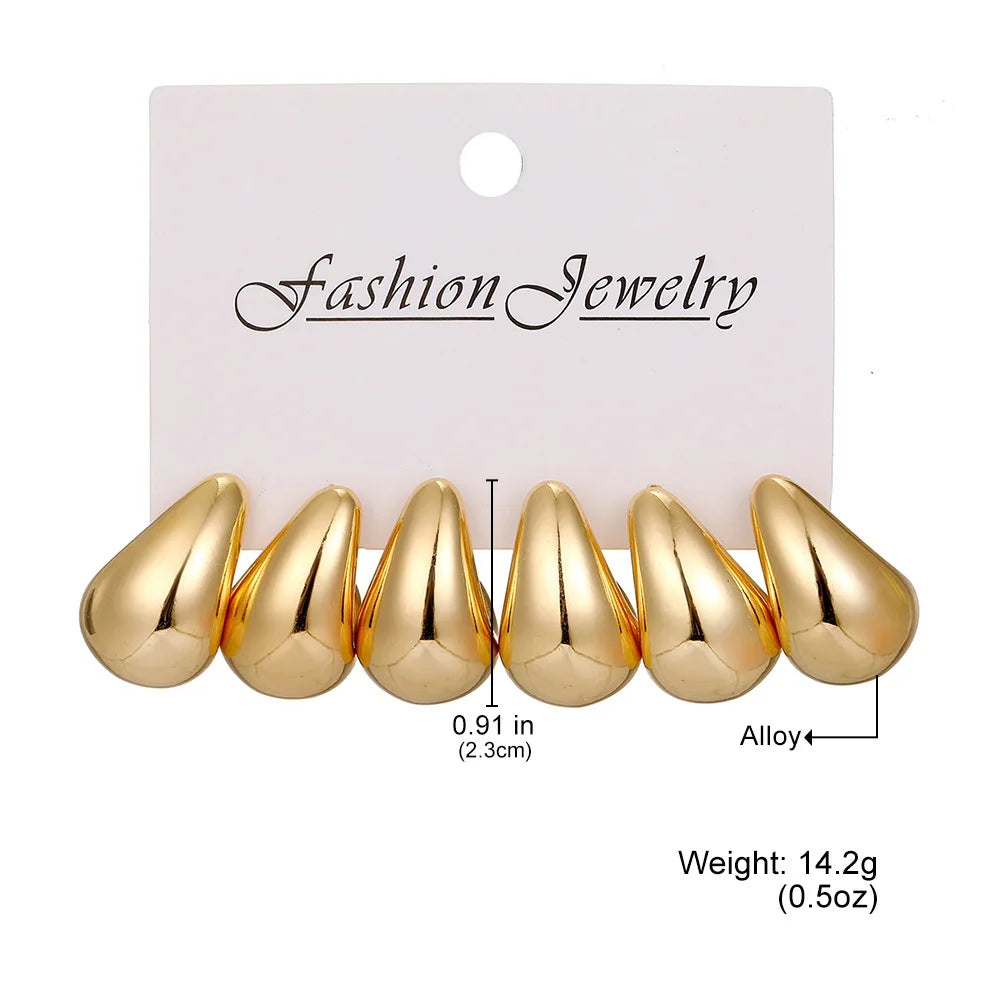 Chunky Vintage Drop Earring