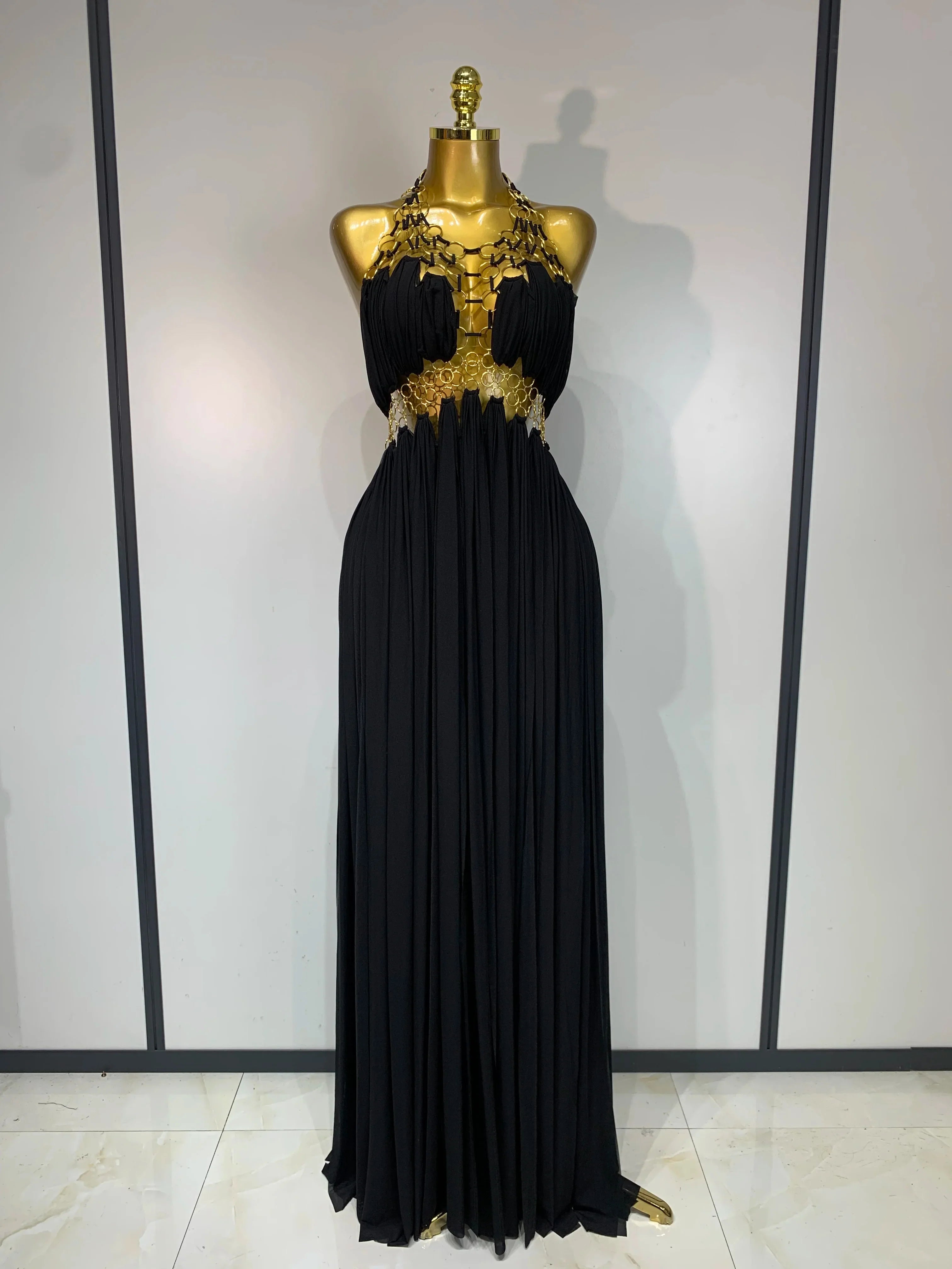 Celena Backless Maxi Dress