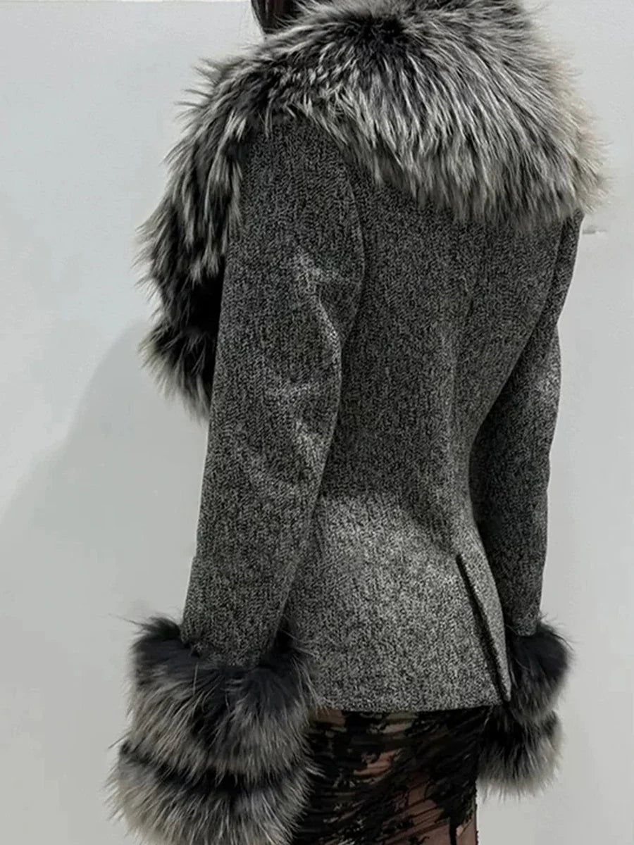 Margarete Fur Blazer