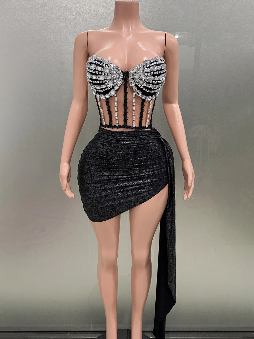 A Star Strapless Skirt Set