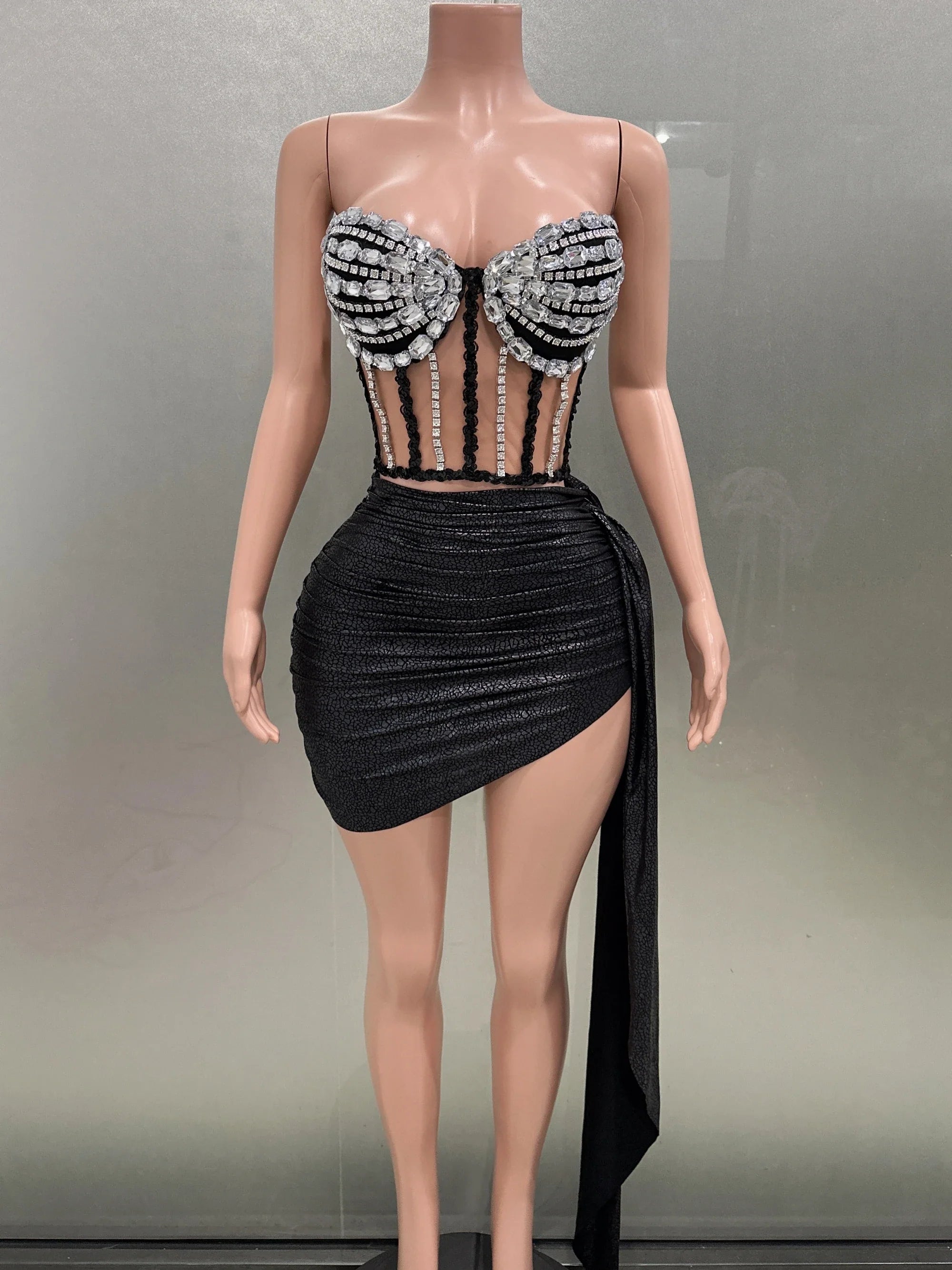 A Star Strapless Skirt Set