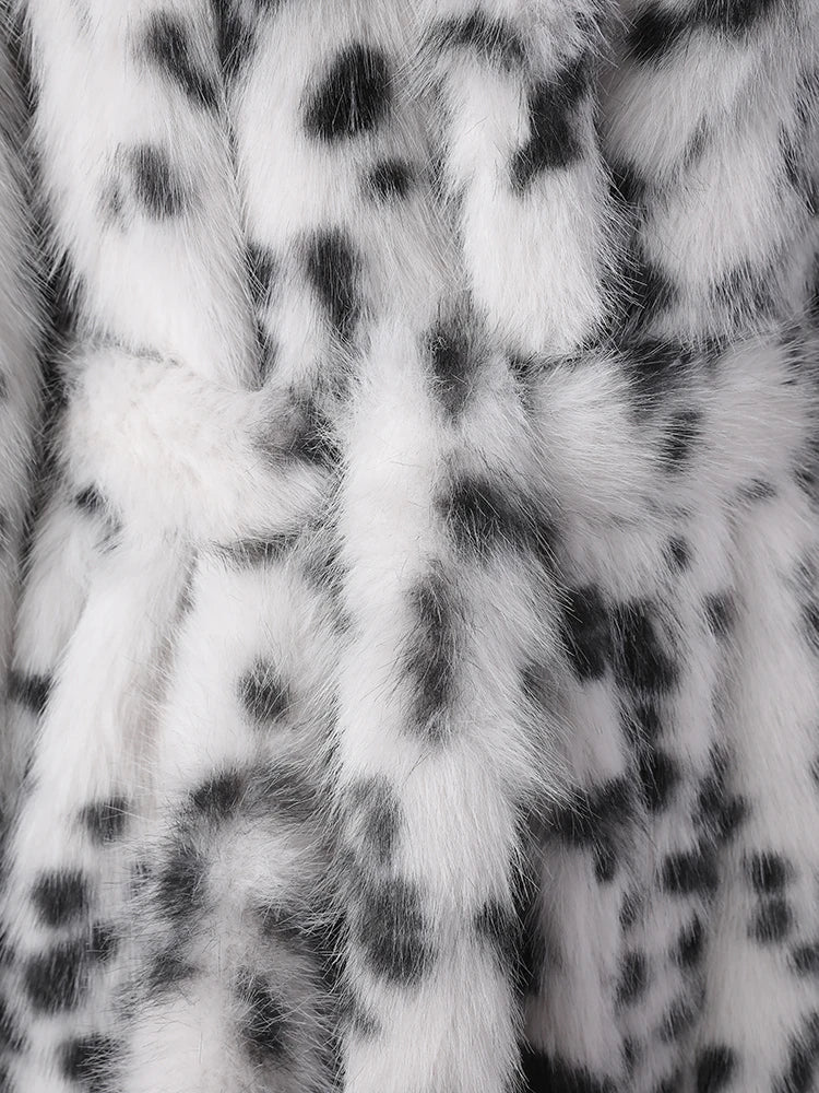 Opulent Fur Plush Coat