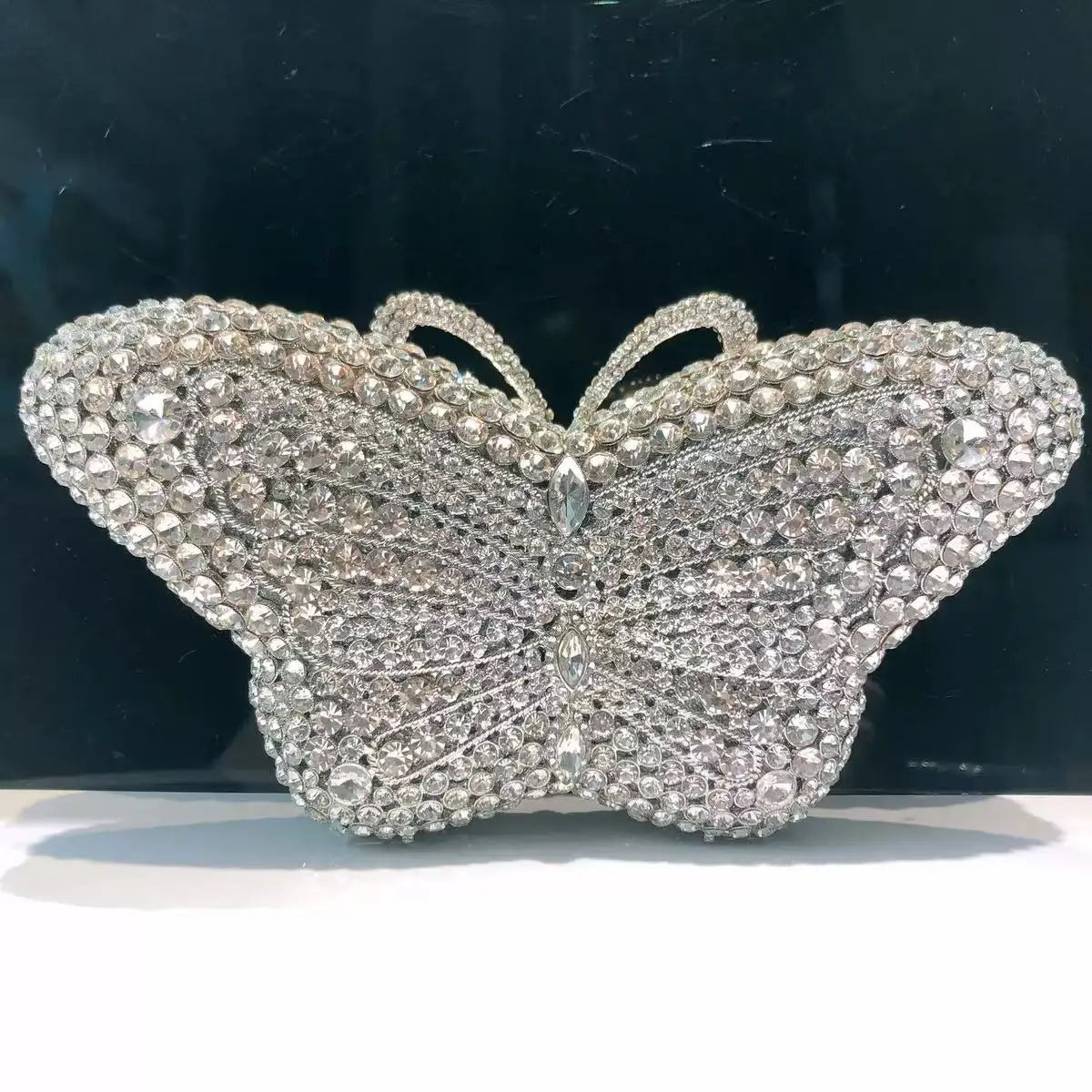 Luxury Butterfly Rhinestone Bag